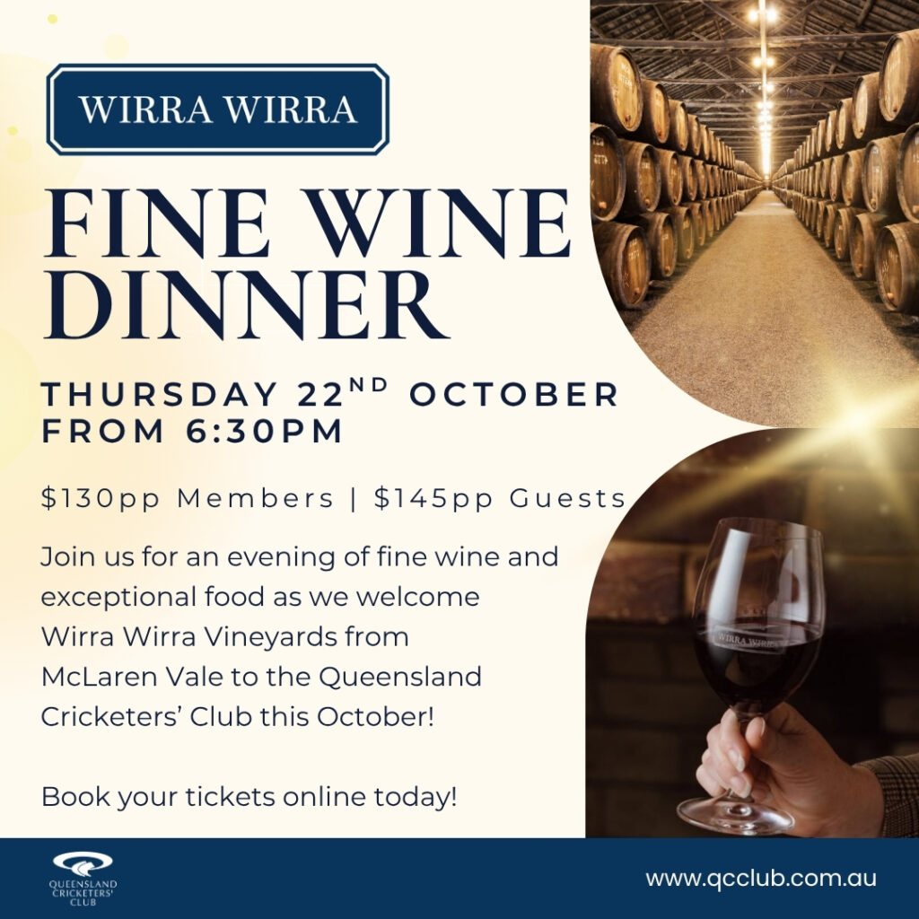 Wirra Wirra Fine Wine Dinner
